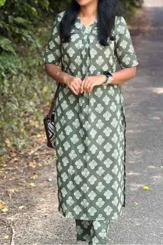 Cotton kurta set