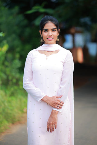 Pearl Aura kurti with dupatta