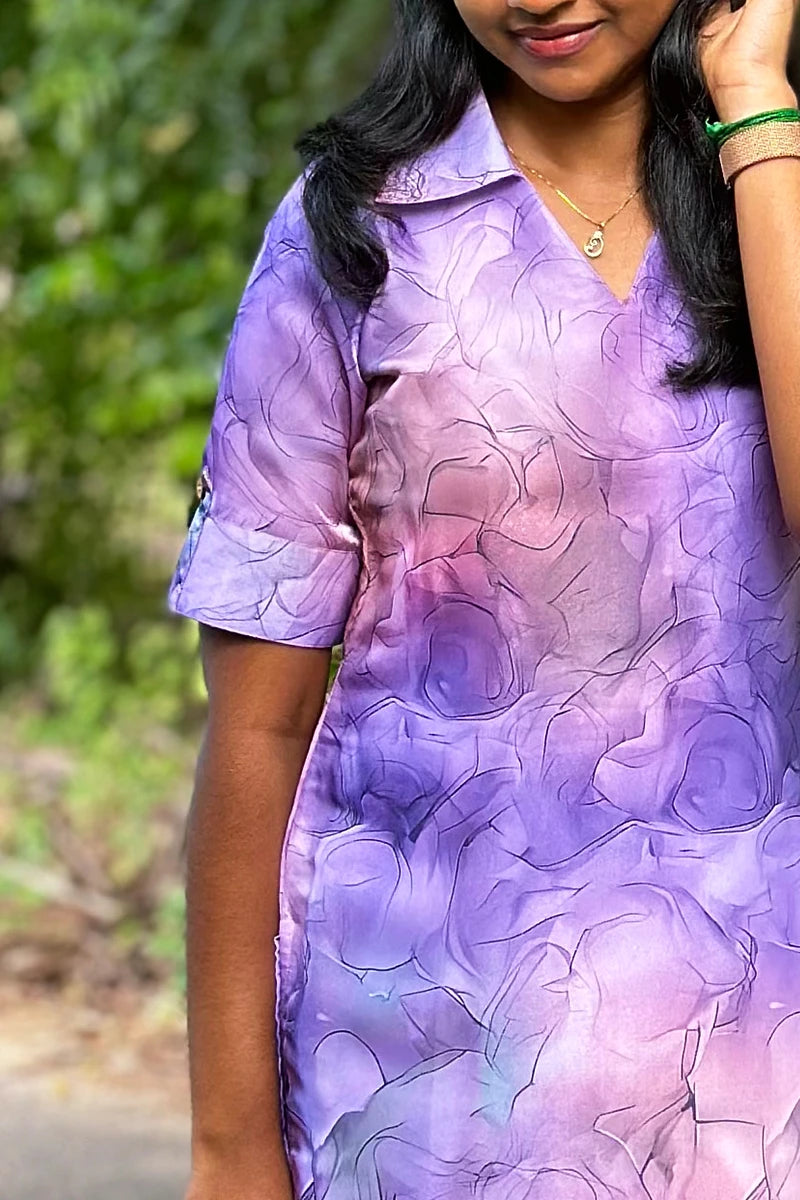 Jimmy choo lavender kurti