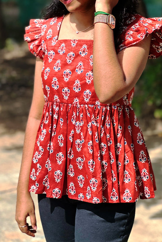 Peplum top