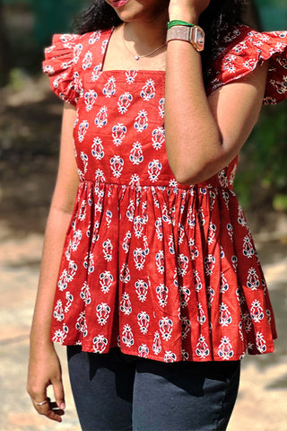 Peplum top