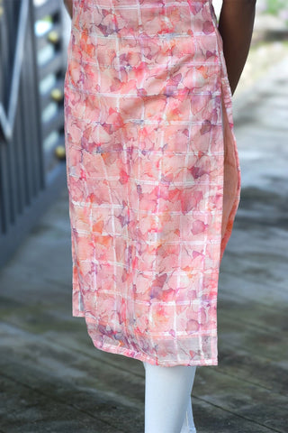 Linen cotton kurti
