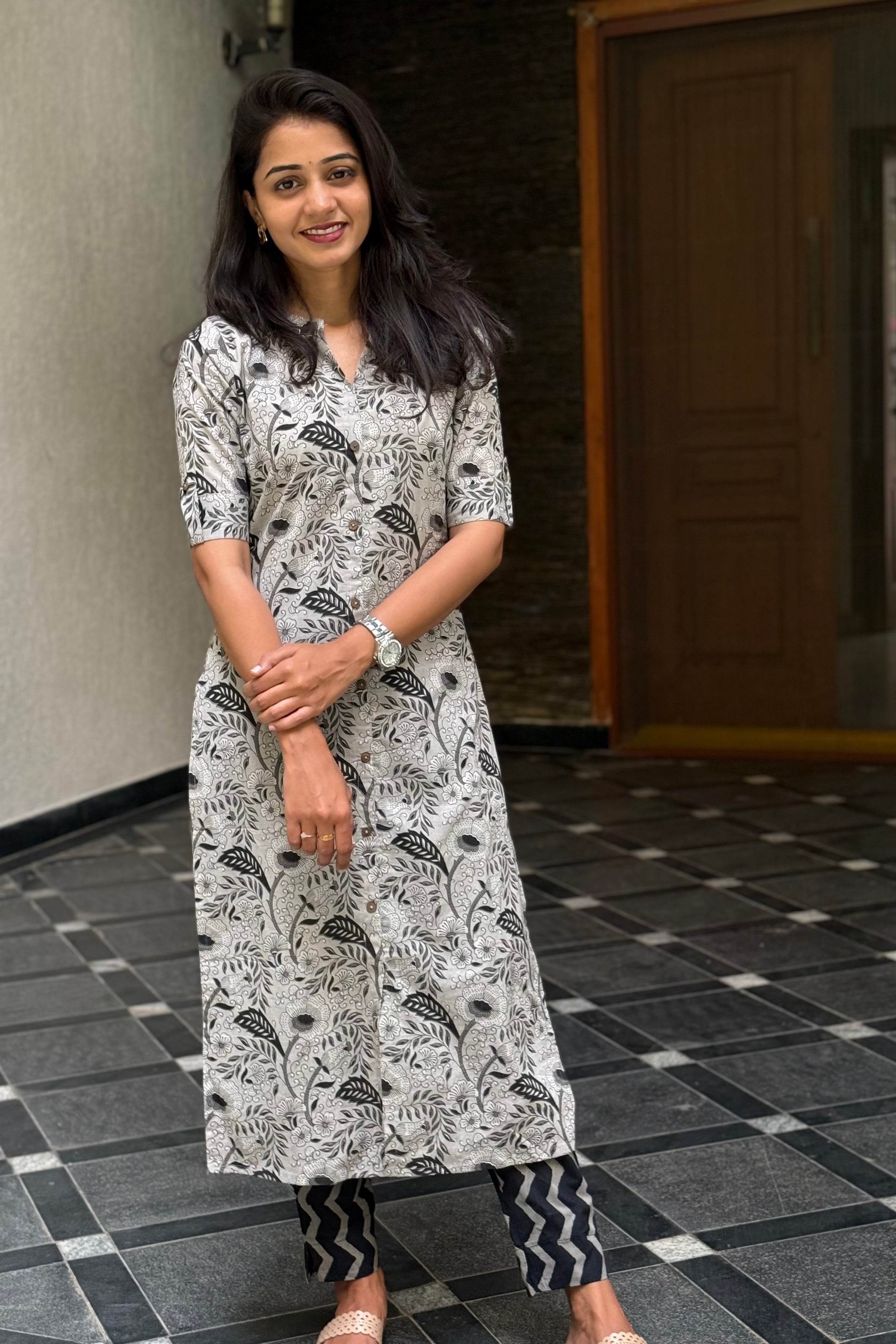 Cotton Kurta Set