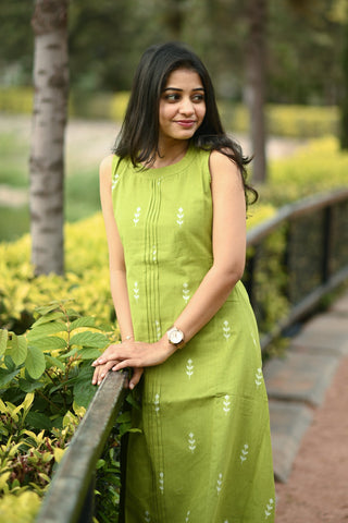 Lime Dew kurta Set