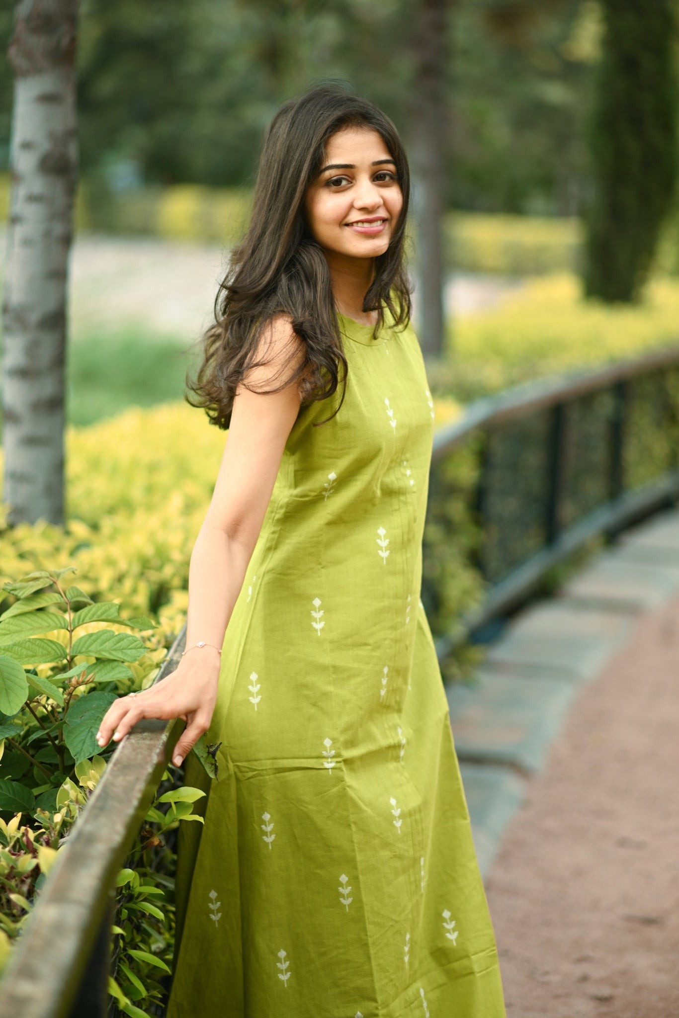 Lime Dew kurta Set