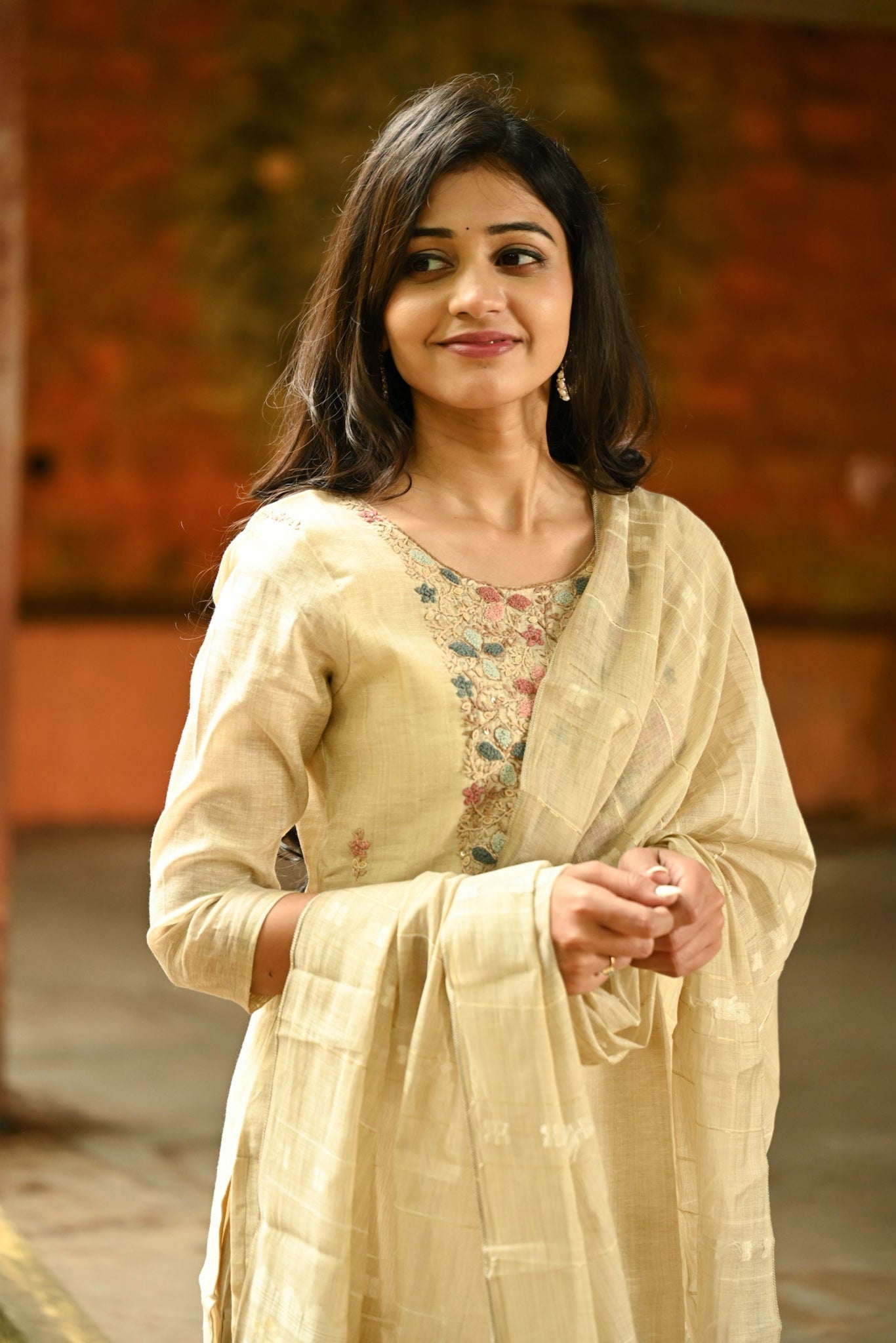 Premium Classic Ivory Glow Suit