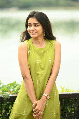 Lime Dew kurta Set