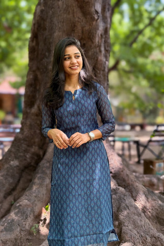 Neel Edit Kurti