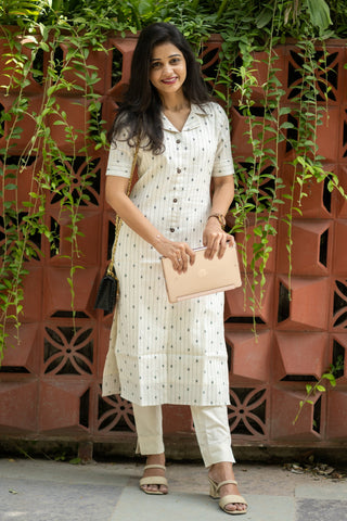 Ivory Ease KurtaSet