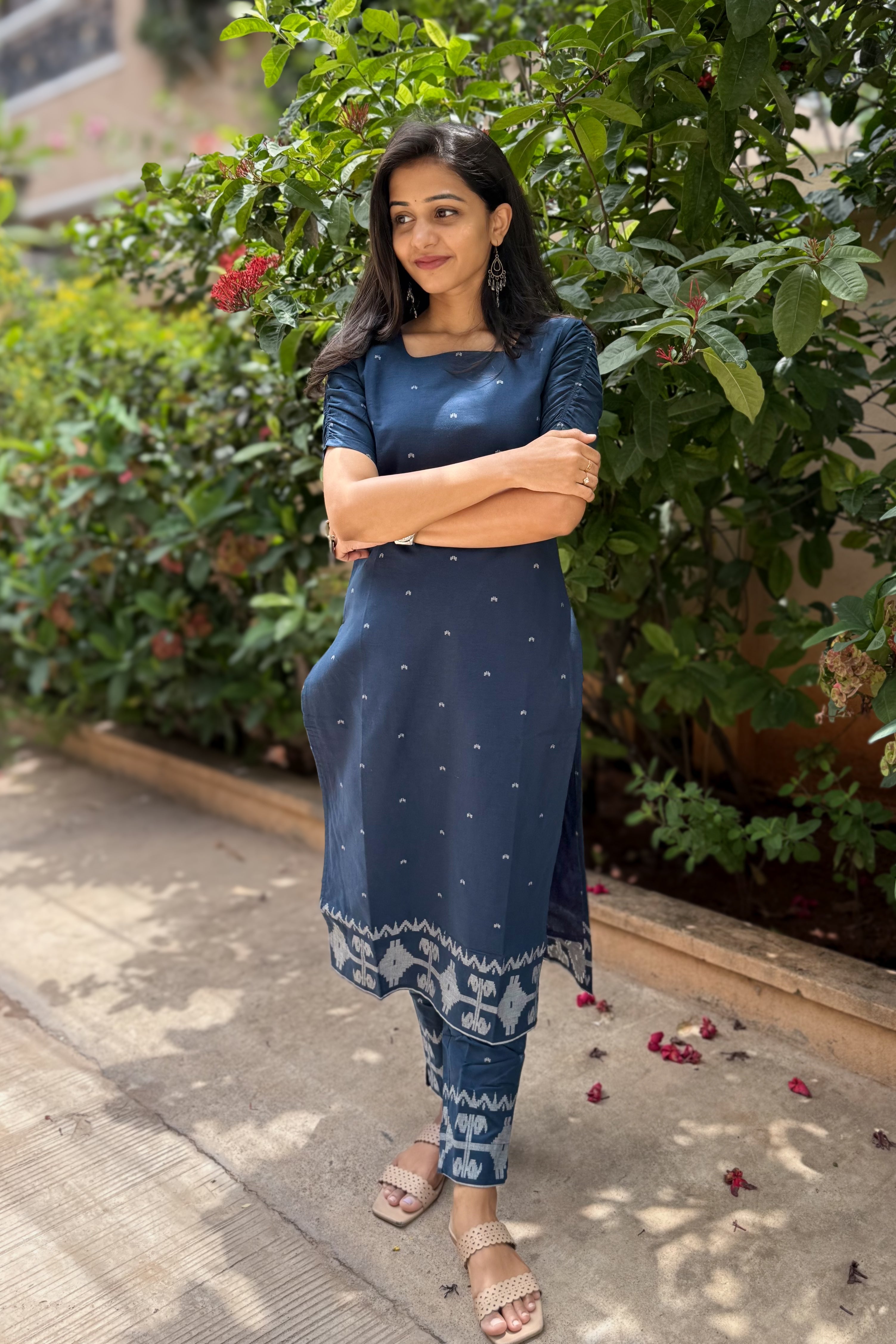 Midnight Elora Kurta Set