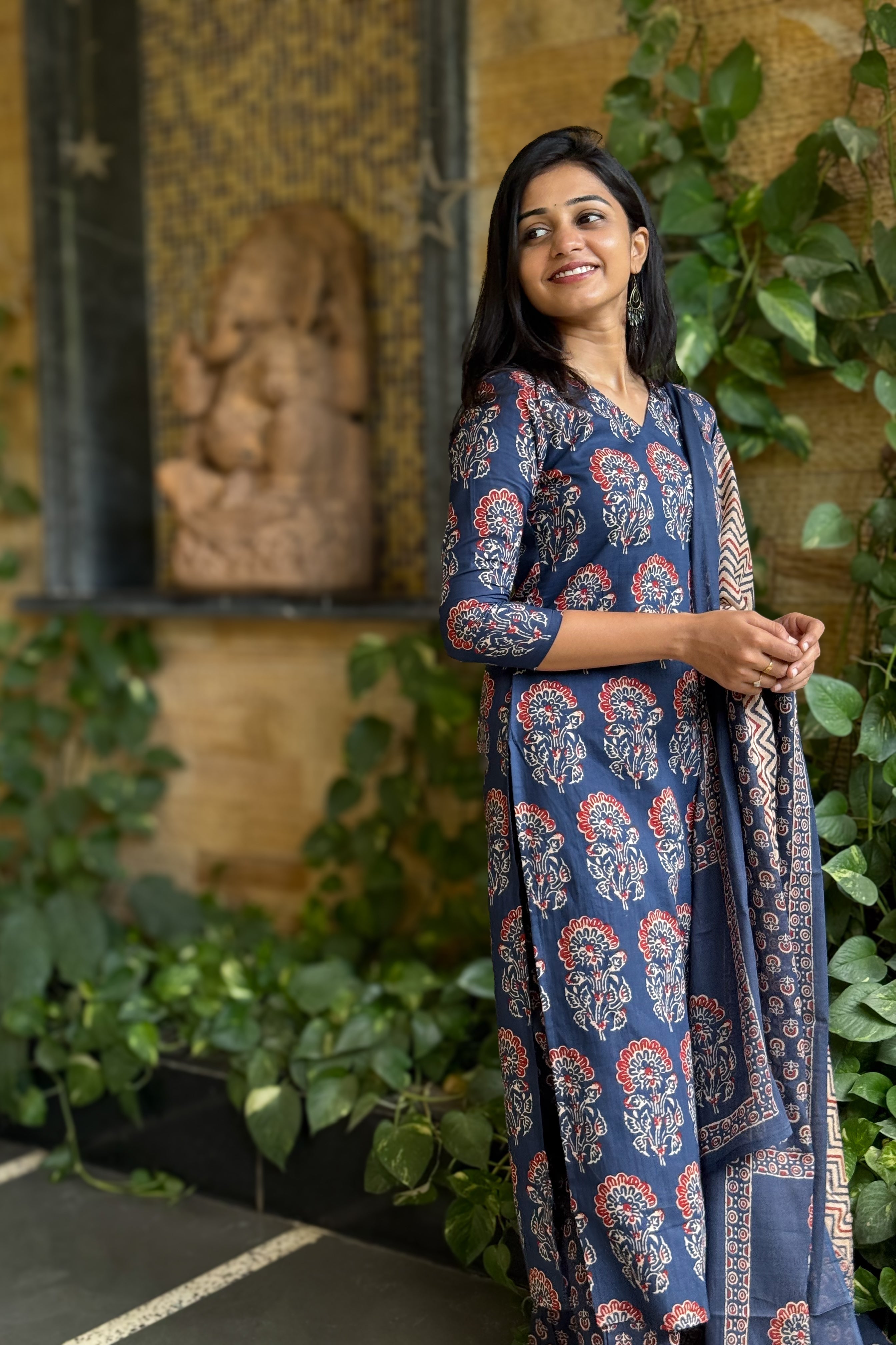 Indigo Bloom Suit