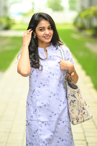 Pastel Veil Kurti