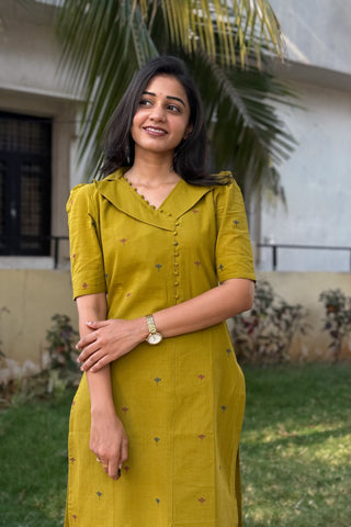 Mustard Muse KurtaSet