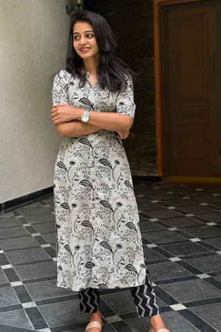 Cotton Kurta Set