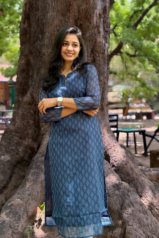 Neel Edit Kurti