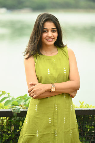 Lime Dew kurta Set