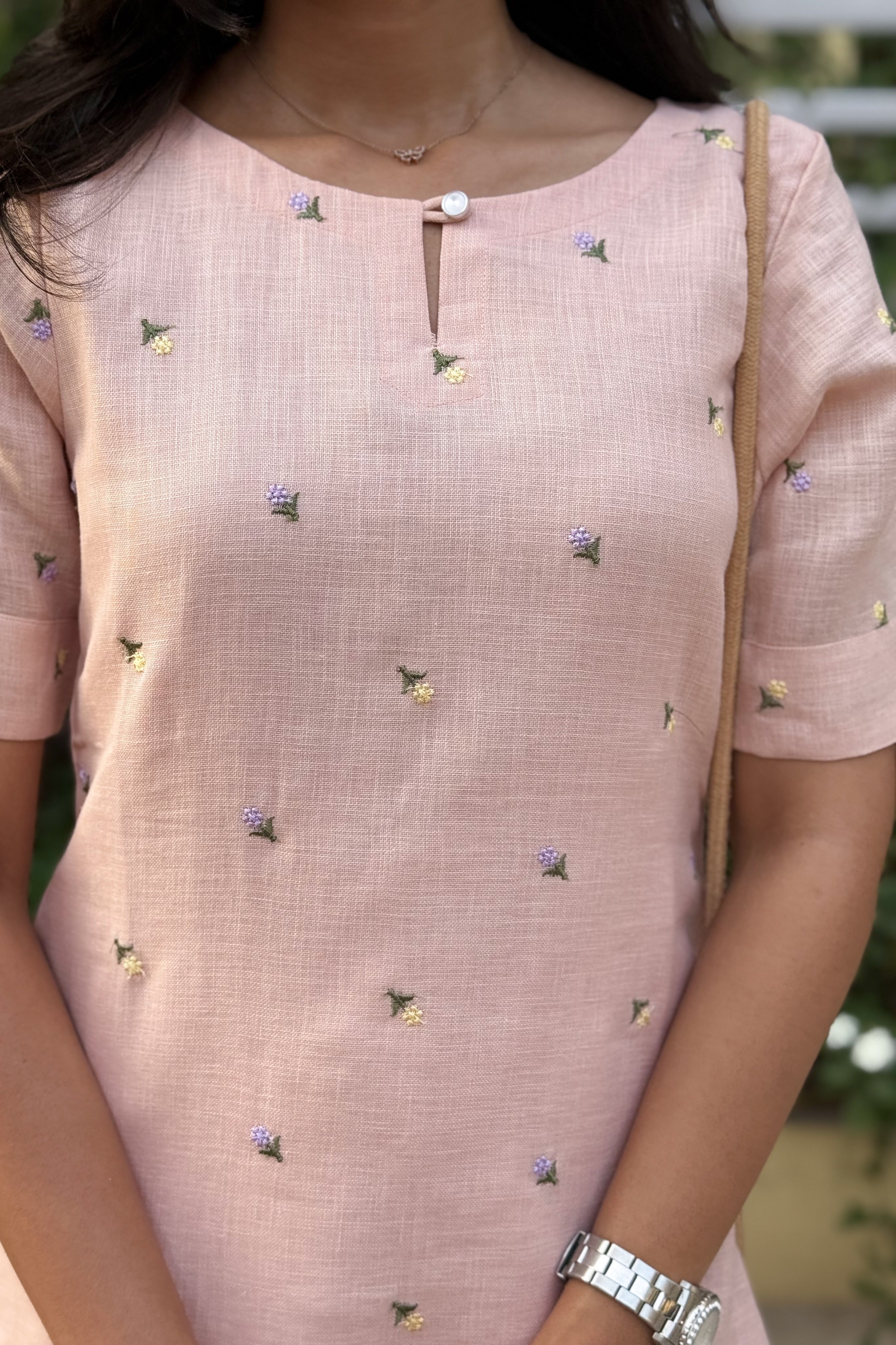 Sunkissed Blush KurtaSet
