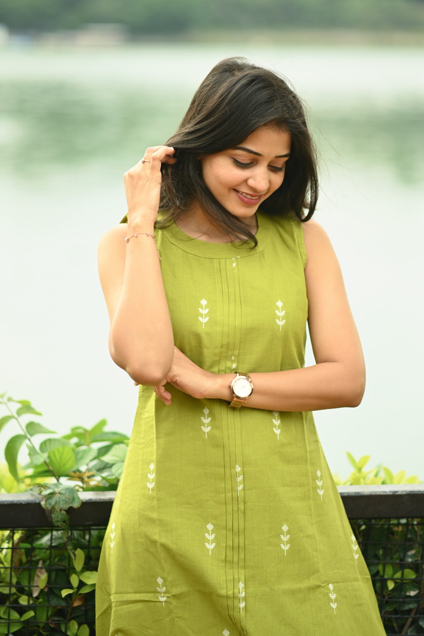 Lime Dew kurta Set