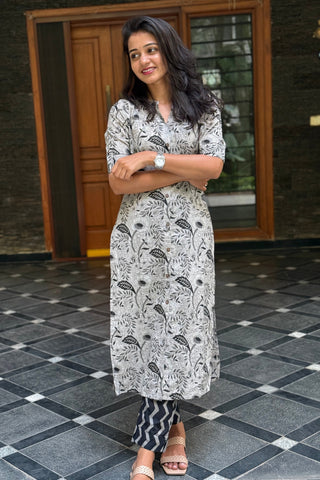 Cotton Kurta Set