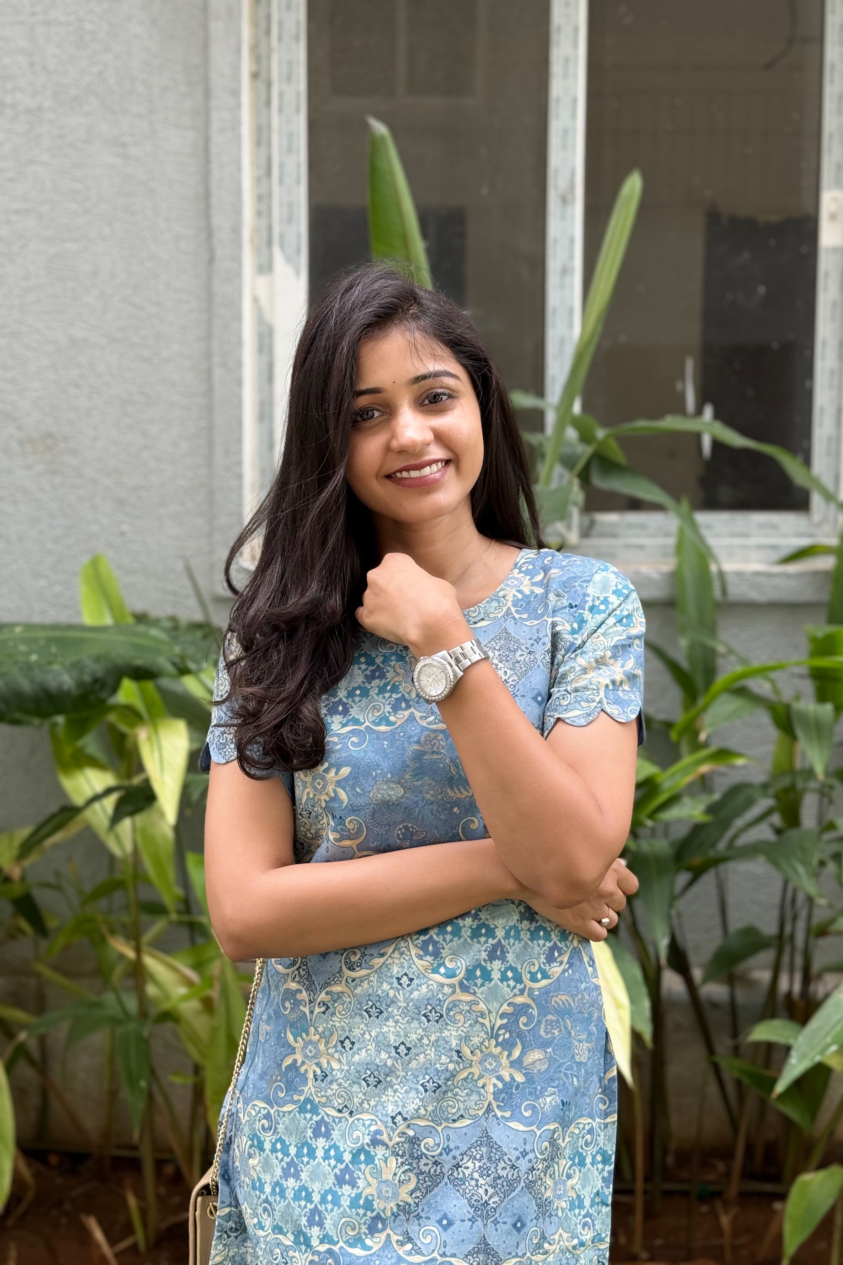 Soft Sapphire Kurti