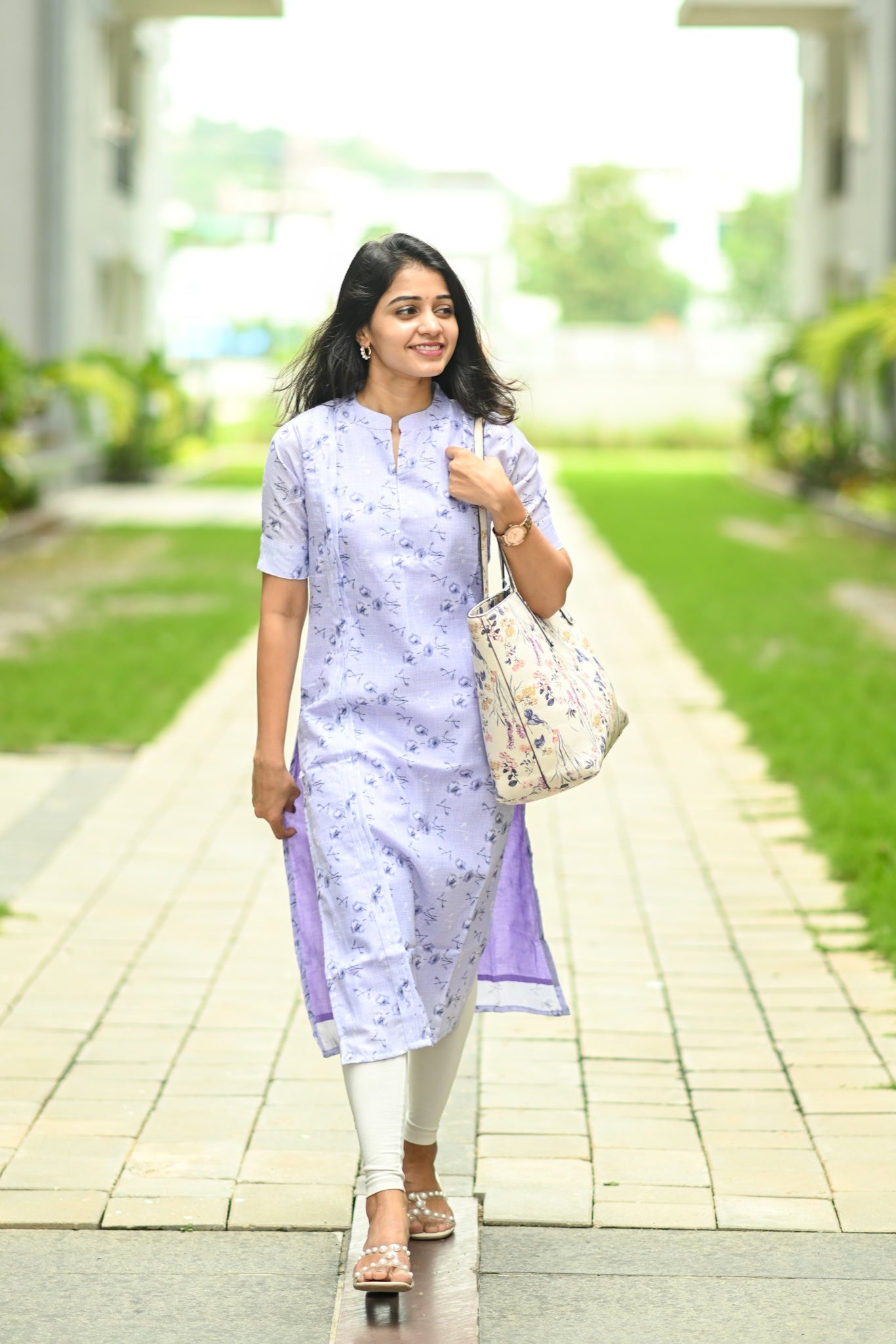 Pastel Veil Kurti