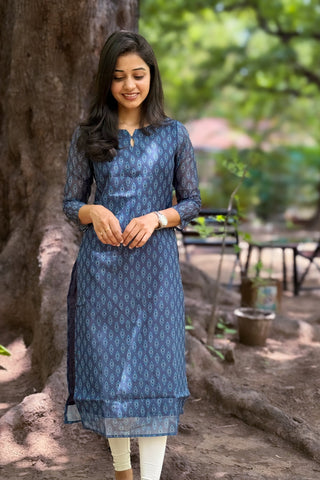 Neel Edit Kurti