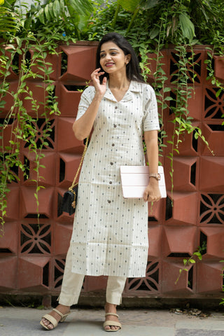 Ivory Ease KurtaSet