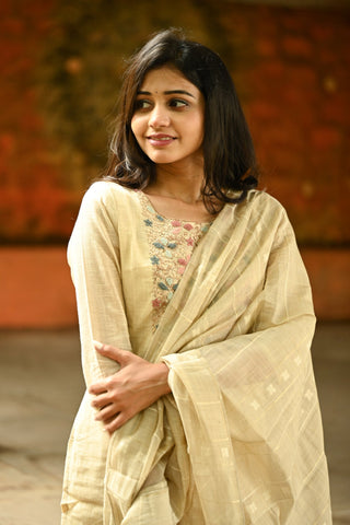 Premium Classic Ivory Glow Suit