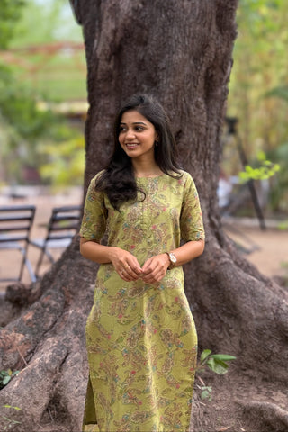 Lush Glow Soft Cotton Kurti