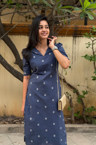 Pure Handloom Cotton kurtaSet