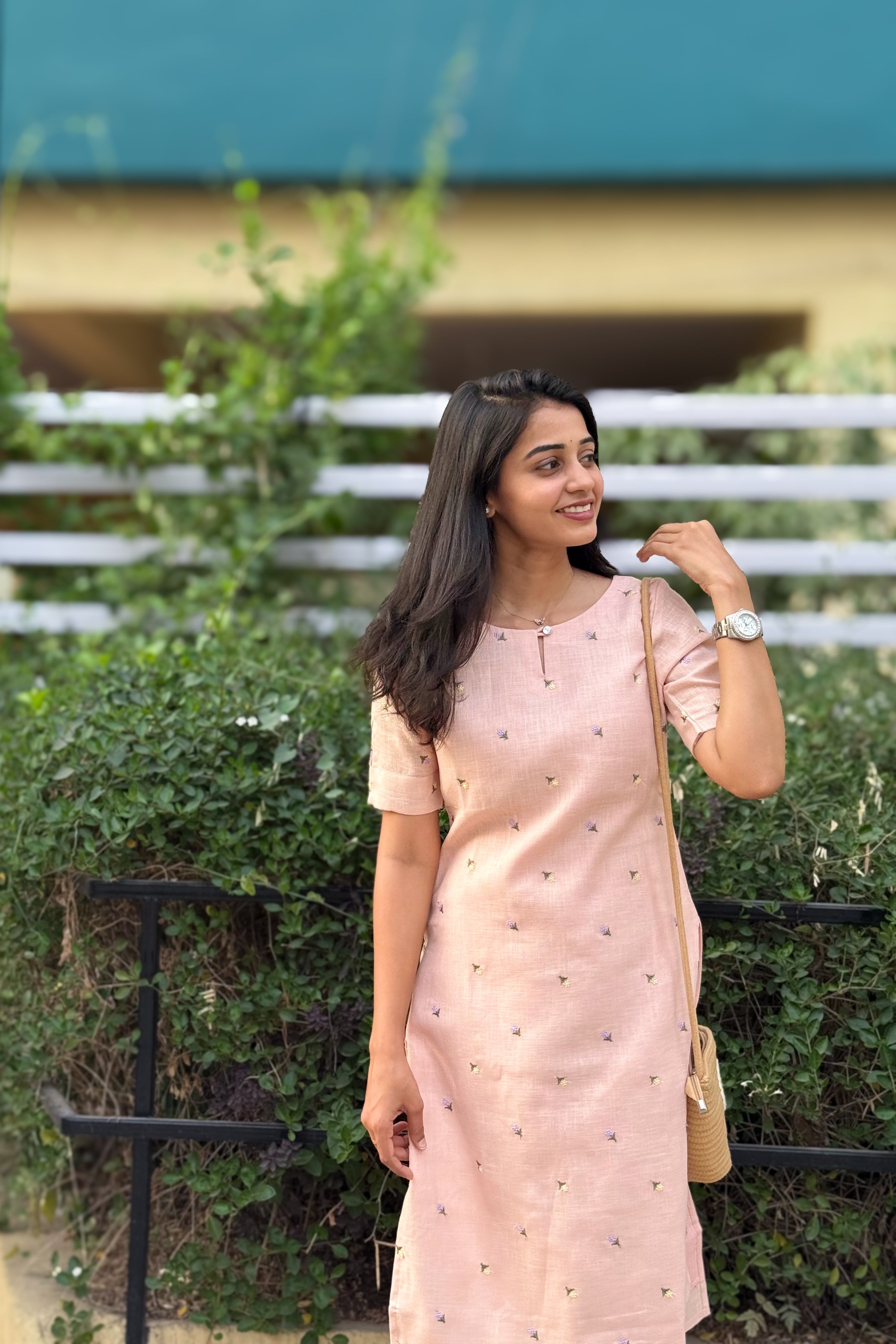 Sunkissed Blush KurtaSet