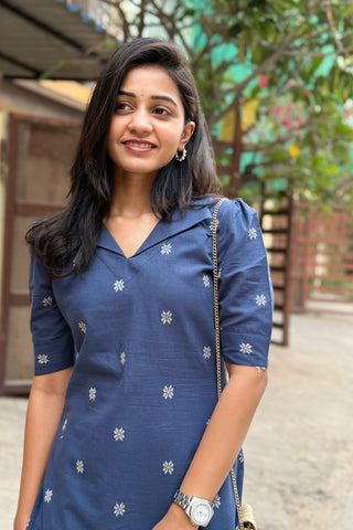 Pure Handloom Cotton kurtaSet