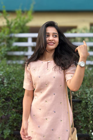 Sunkissed Blush KurtaSet