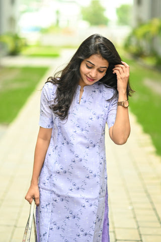 Pastel Veil Kurti