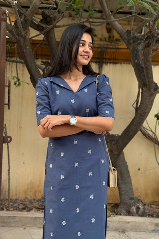 Pure Handloom Cotton kurtaSet