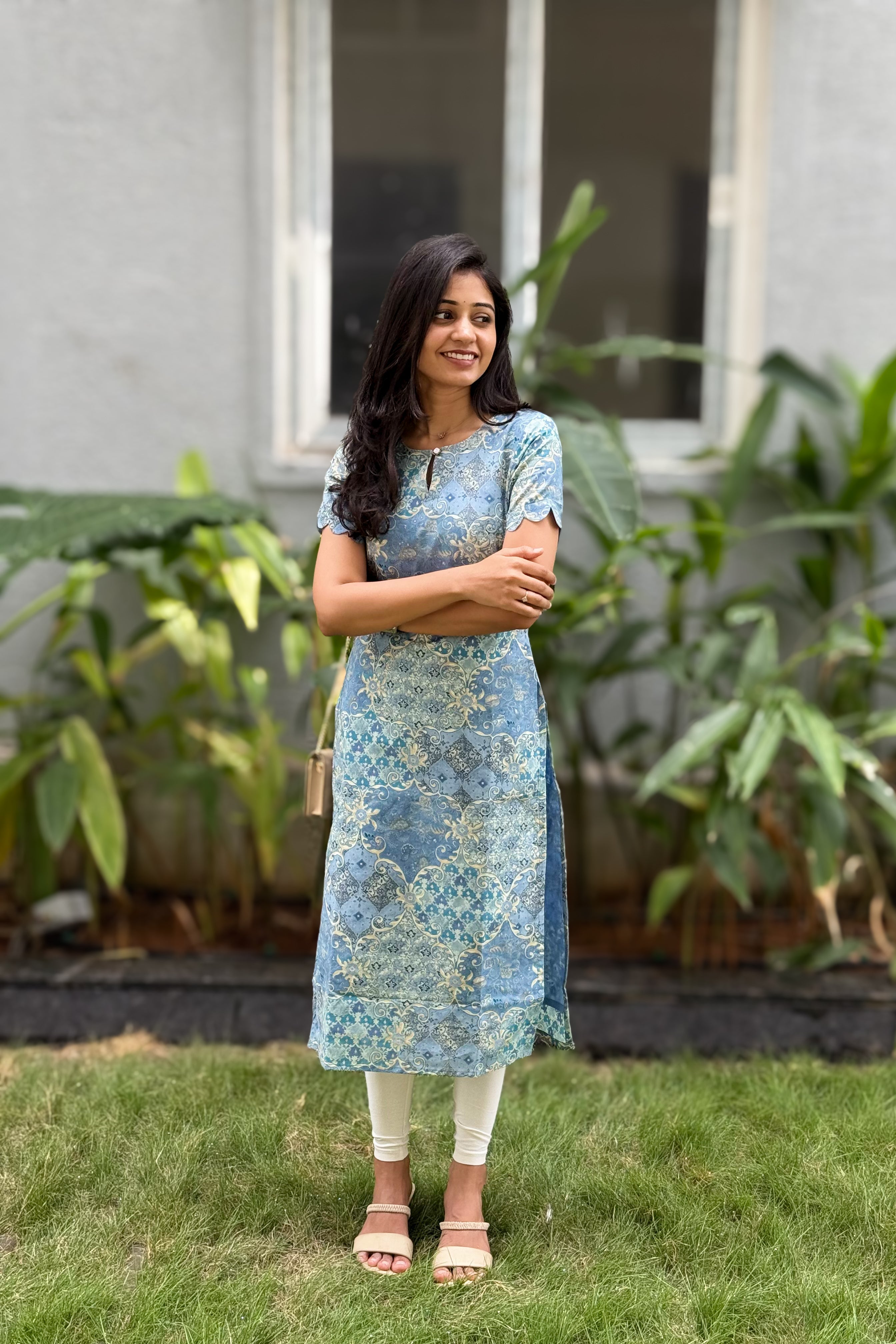 Soft Sapphire Kurti