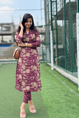 Cotton kurta set