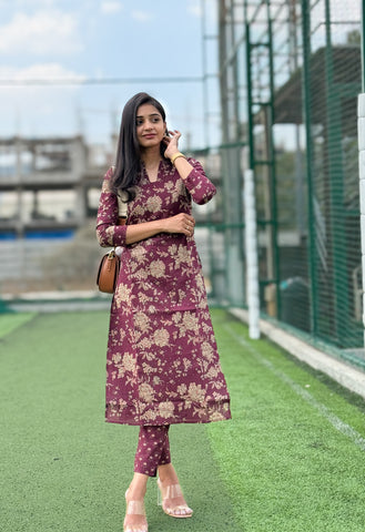 Cotton kurta set