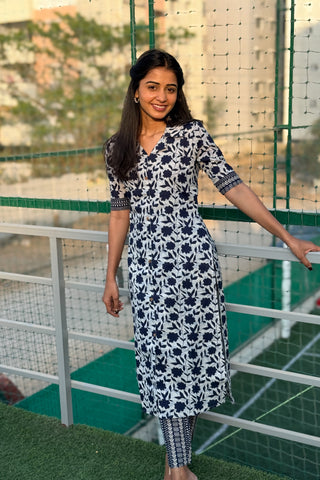 Cotton kurta set