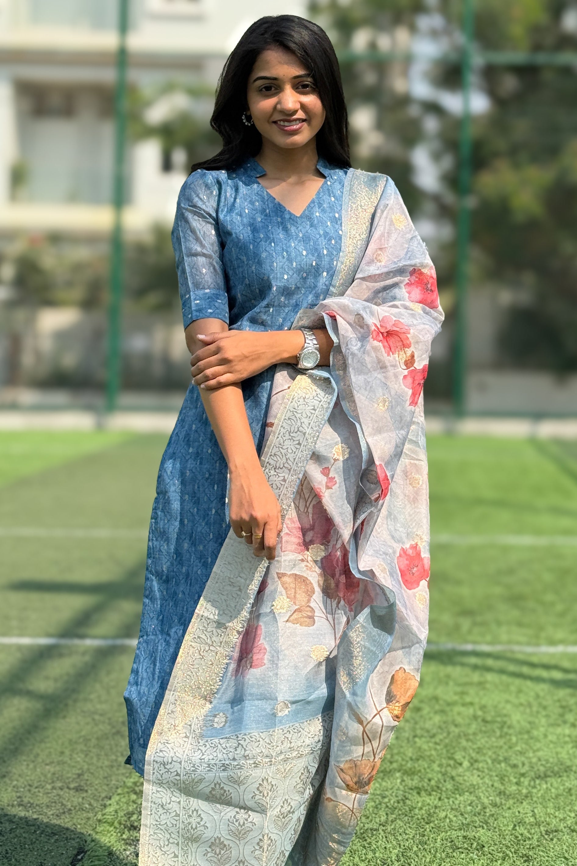 Kurti with dupatta