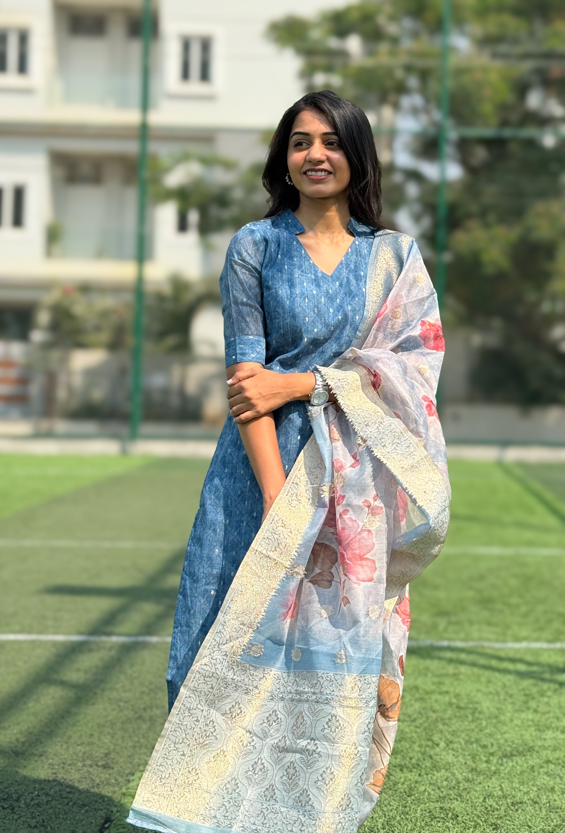 Kurti with dupatta